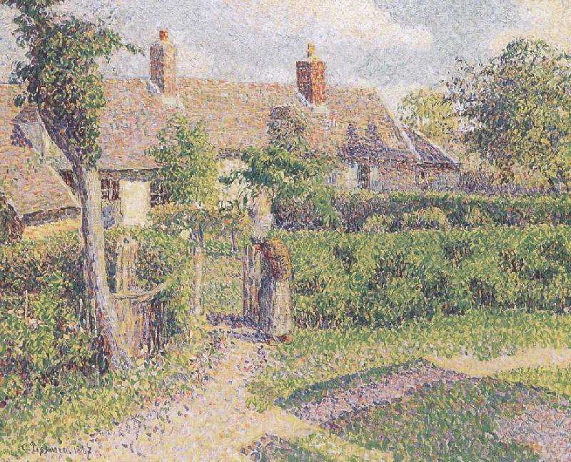 Camille Pissarro farmhouse Germany oil painting art